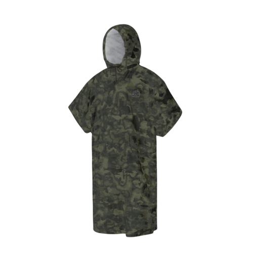 Mystic Poncho Velour O/S - Camouflage